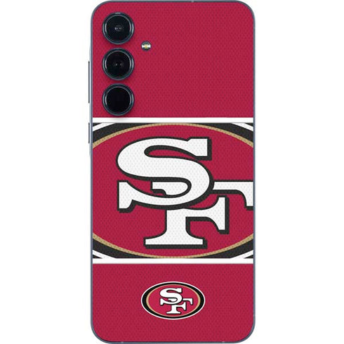 NFL San Francisco 49ers Zone Block Galaxy A35 5G Skin